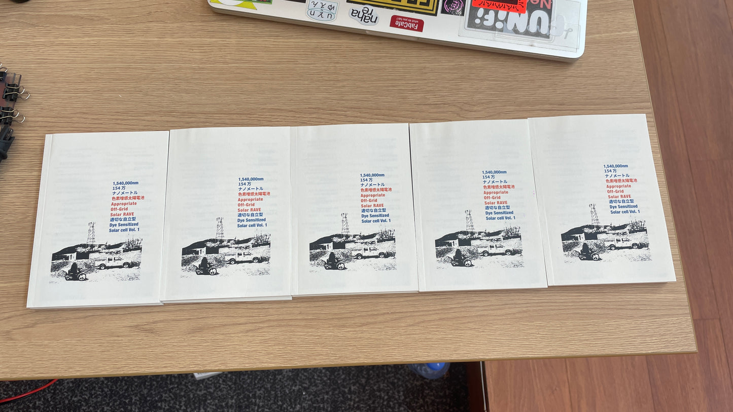 1,540,000nm of DSSC Appropriate Solar RAVE